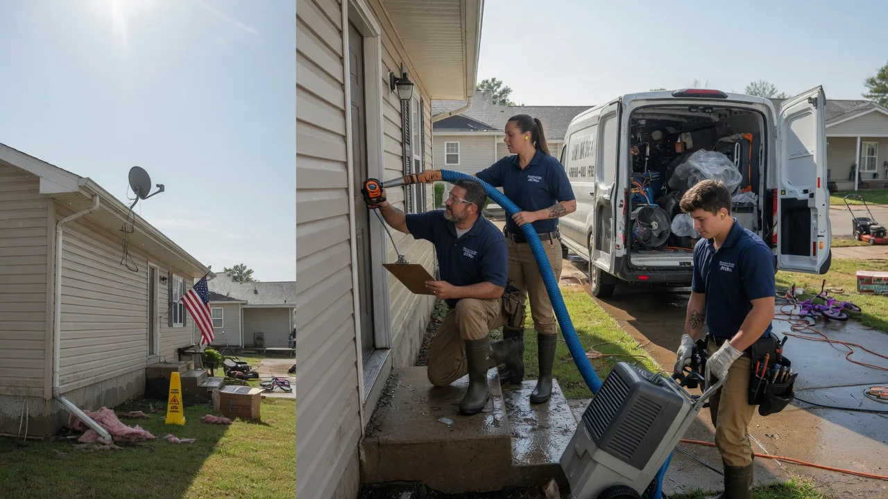 Ceiling Water Damage Restoration in Lowes, KY near me
